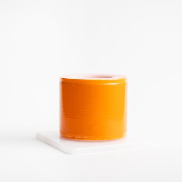 Orange beskyttelsesfolie til permanent makeup