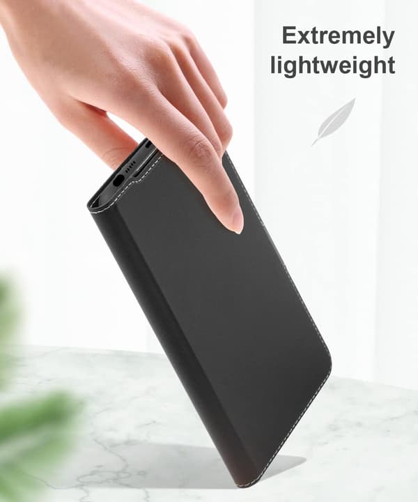 ETUI TIL XIAOMI REDMI NOTE 11/NOTE 11S PU LÆDER SORT MED FLAP