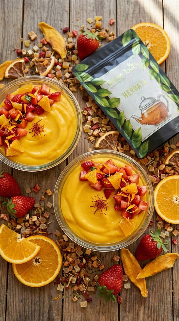 Fruktte MANGO TANGO ananas mango saffran apelsin infusion 100 g