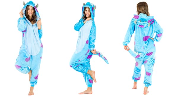 Sulley Monster Onesie-dräkt - Stor