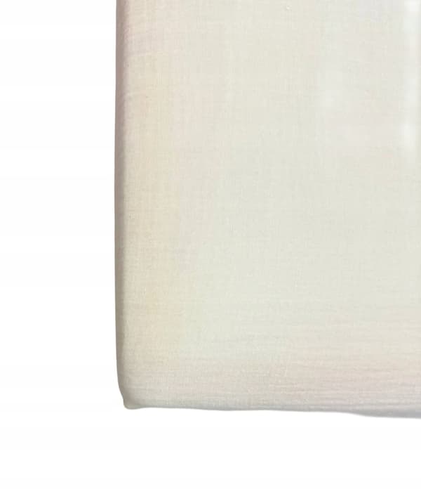 Sänglakan för barnsäng 120x60 muslin 100% med elastik ecru