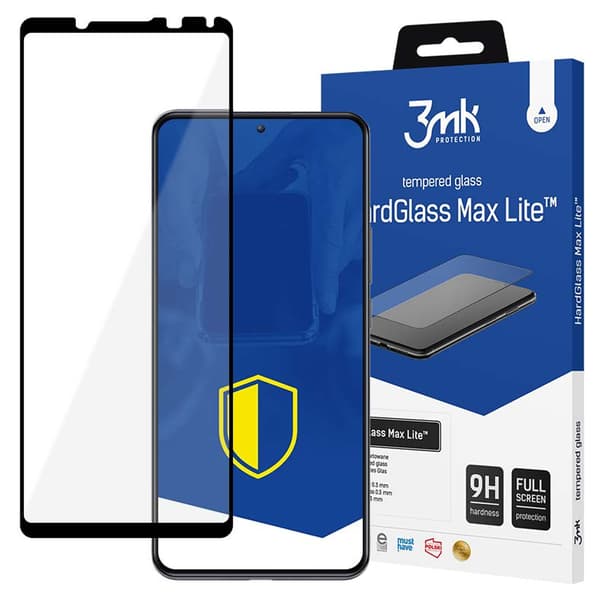 Sony Xperia 5 IV - 3mk HardGlass Max Lite musta