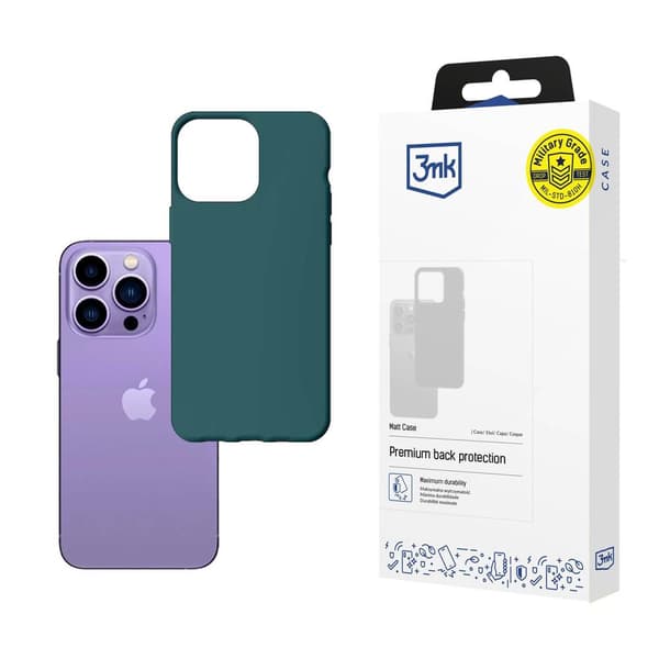 Apple iPhone 14 Pro matt skal i svart