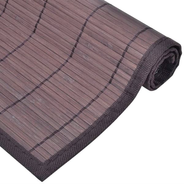 vidaXL Bambuiset tabletit 30 x 45 cm Tummanruskea