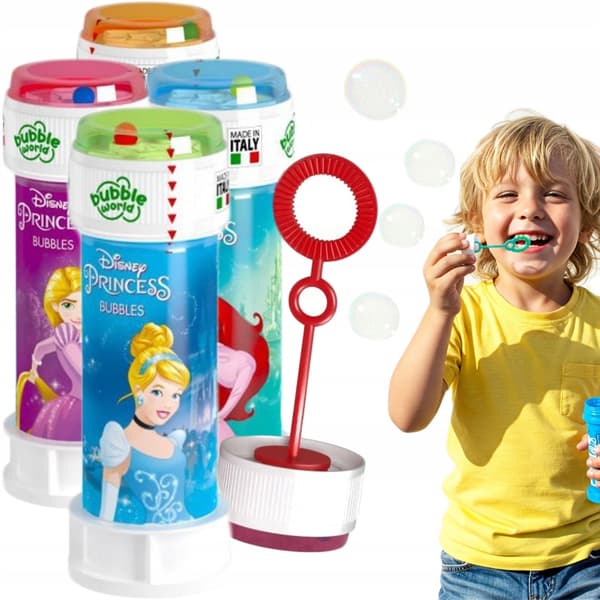 Disney Prinsessor tvålbubblor för barn 60ml