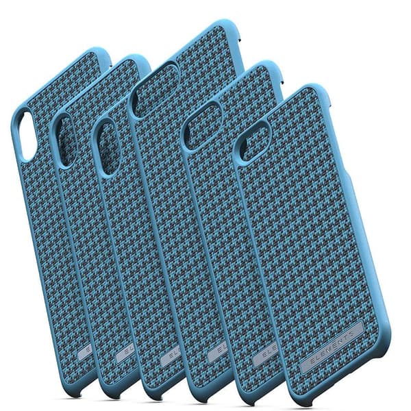 Nordic Elements Saeson Idun - iPhone Xs Max stofcover (petrol)