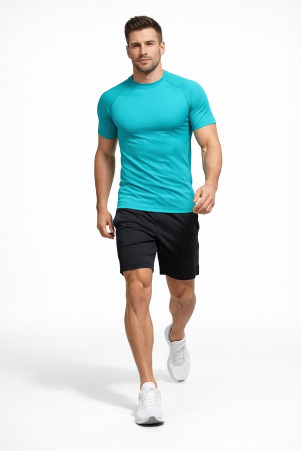 Marinblå pikétröja herr Recea M