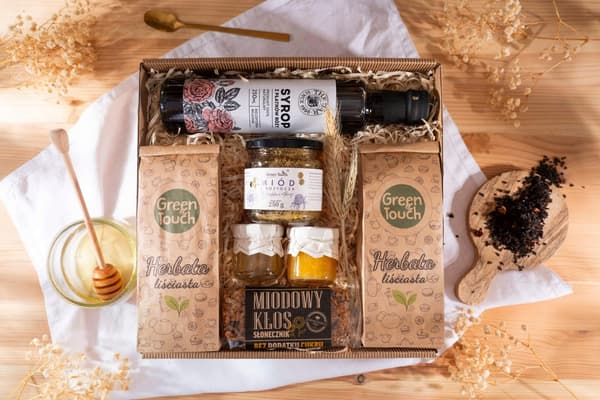 PRESENTKORG PRESENT SETT FRUKTERTER ROSENSIRAP CITRON HONUNG