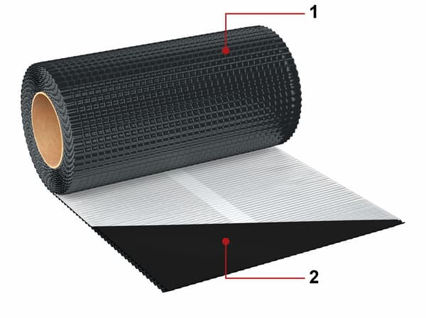 PB FLEX SUPER Skorstenstejp 300mm x 5m RAL 8004