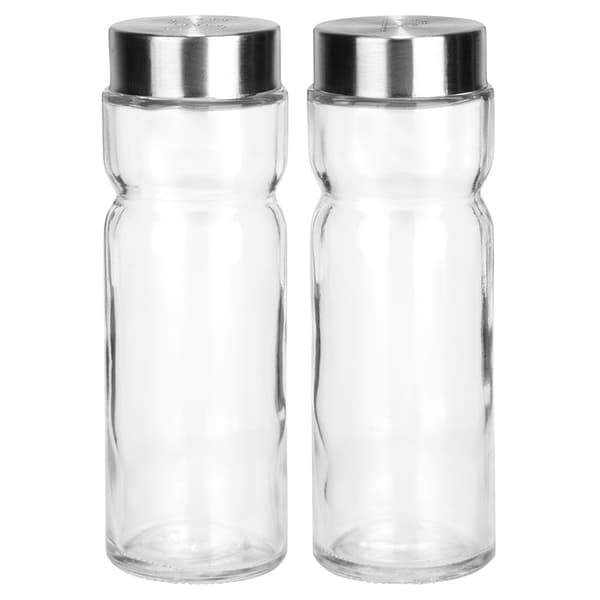 Salt- og peberkar i glas 170 ml 2 stk.