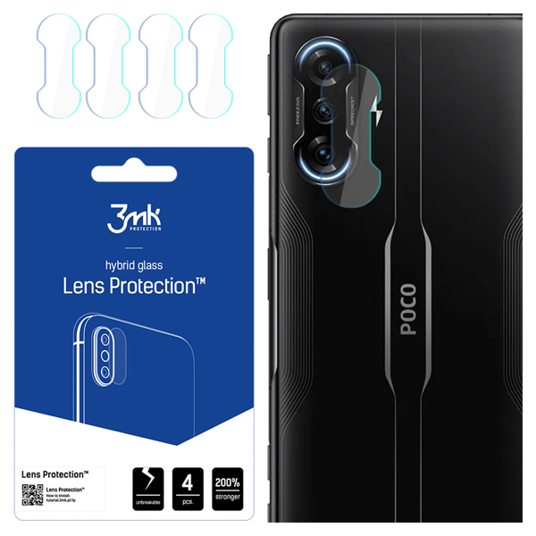 Xiaomi POCO F3 GT 5G - 3mk linsskydd