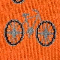 Miesten oranssit sukat pyörägrafiikalla Bikes 2 Marilyn 41/45