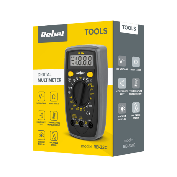Rebel Tools RB-33C multimeter