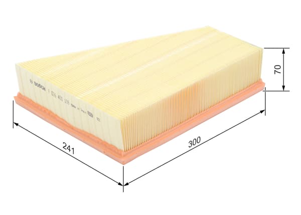ILMANSUODATIN F026400109 BOSCH