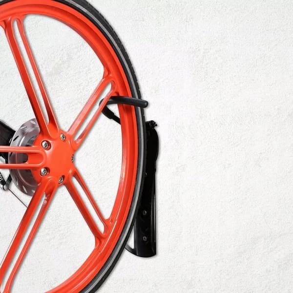 Väggmonterad cykelhjulshängare 20-29"
