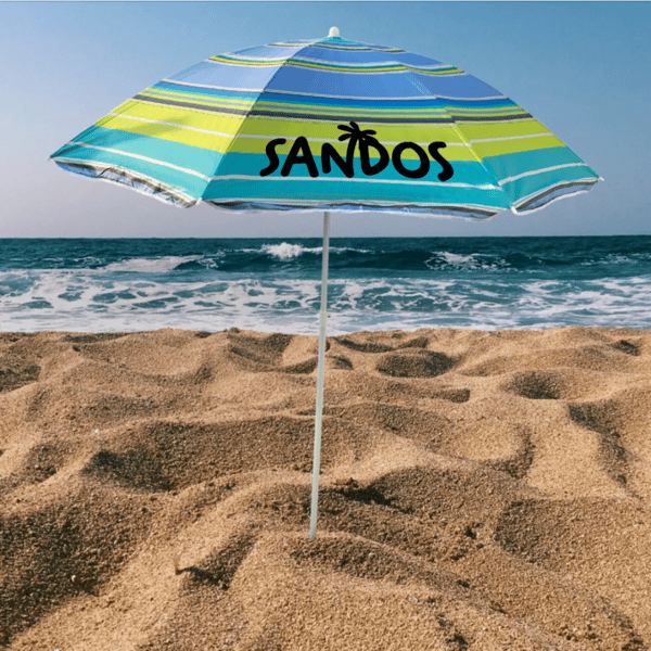 Strandparasol - striber