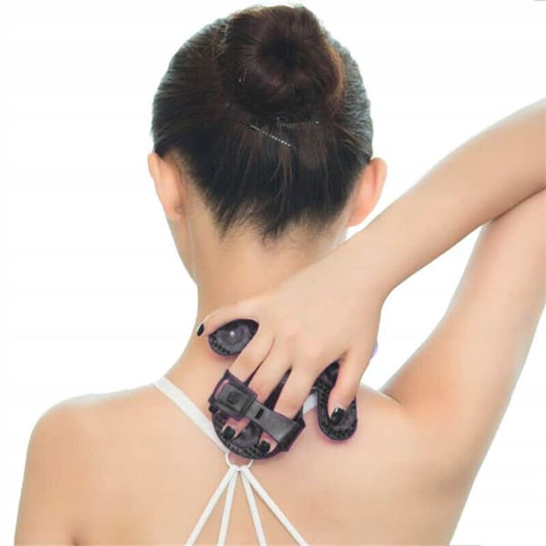 Massagehandske anti-celluliter kroppsmassage ben och rygg