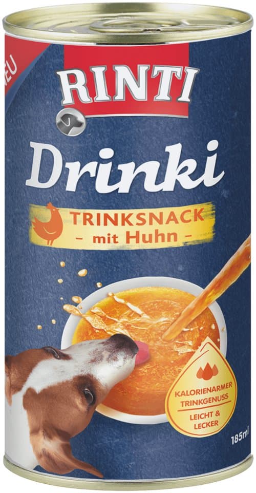 Rinti | Drycker - hunddryck | 185ml burk - Kyckling 185ml