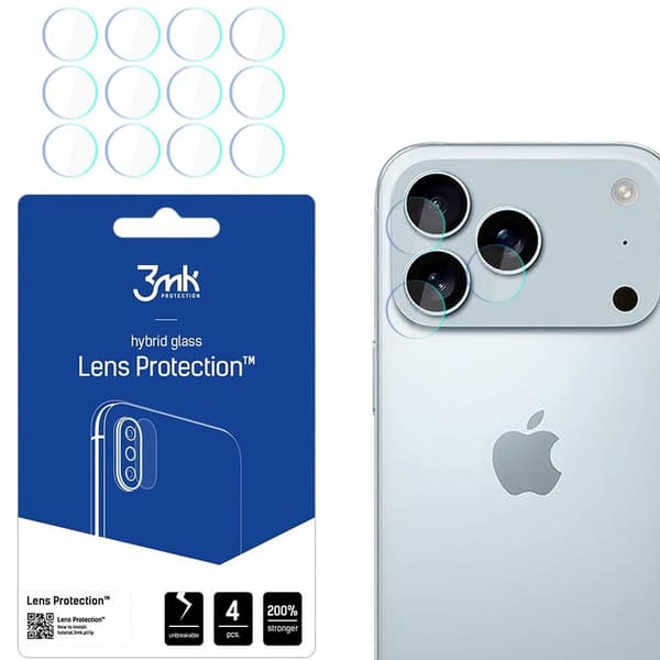 Apple iPhone 17 Pro - 3mk linsebeskyttelse