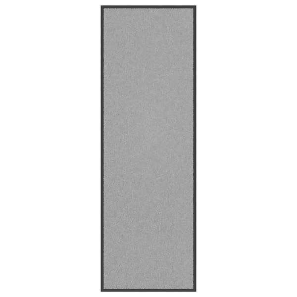 vidaXL Ovimatto harmaa 60x180 cm