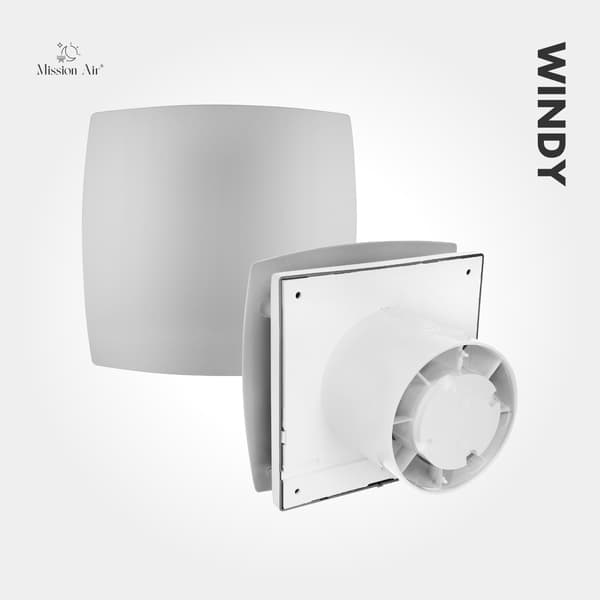 Kylpyhuonetuuletin WINDY 150 S SILVER