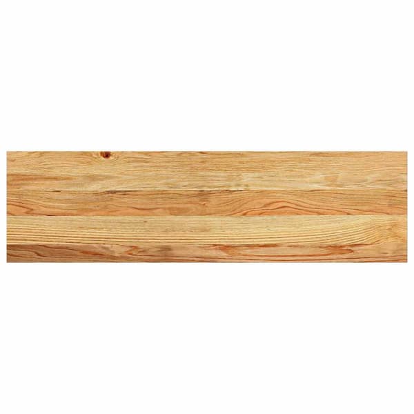 vidaXL trappetrin, 2 stk. brun 90x25x2 cm massivt egetræ