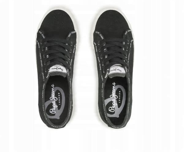 PEPE JEANS BRADY RIB DAMESKO SORTE LAVESNEAKERS 36 AWE