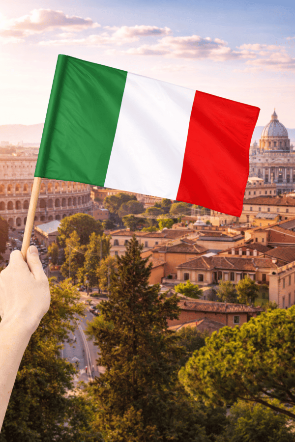 Tryck 112x70 Italien