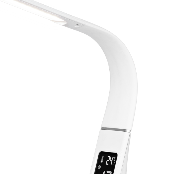 Rebel LED-pöytälamppu yölamppu kelloilla säädettävä 7W USB