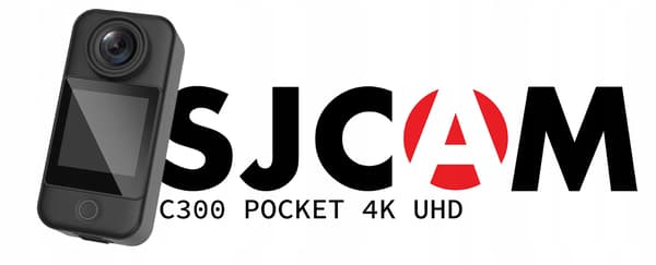 SJCAM C300 Pocket 4k WIFI TOUCH VATTENTÄT Kamera
