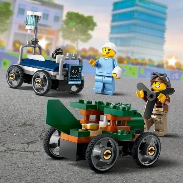 LEGO City Tävling: flygplan mot sjukbädd 60459