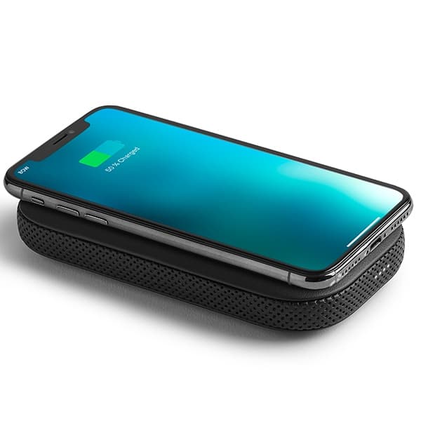 Lexon Powersound Induktiv Powerbank 5000 mAh med Bluetooth Højttaler Sort LA128N
