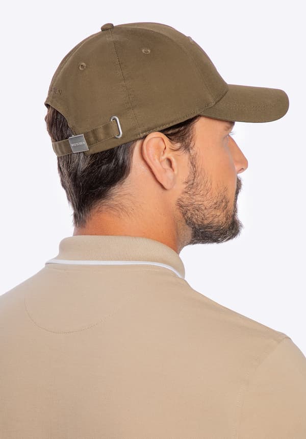 Wittchen Herr Bomull Basebollkeps Unisex Khaki Khaki Bomull