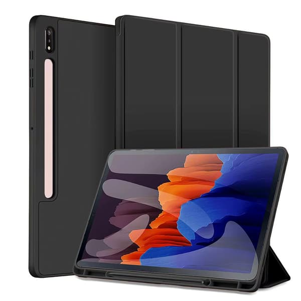 Etui Smart Pencil Galaxy Tab S9 FE S10 FE – Svart