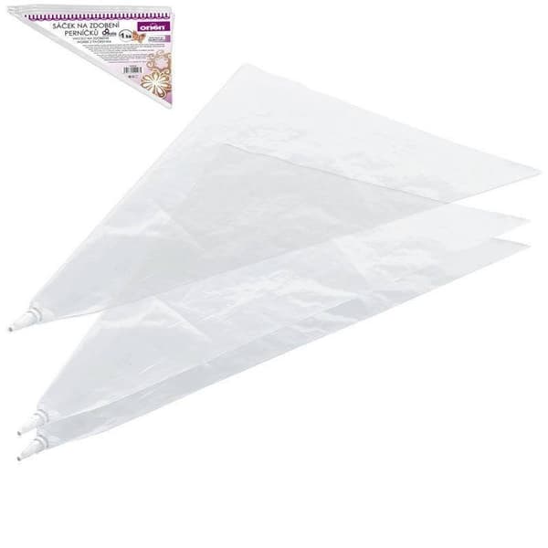 Sprøjtepose til gingerbrød 25,5 cm 3 stk.