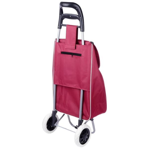Ostoskärryt laukulla bordeaux 30 l