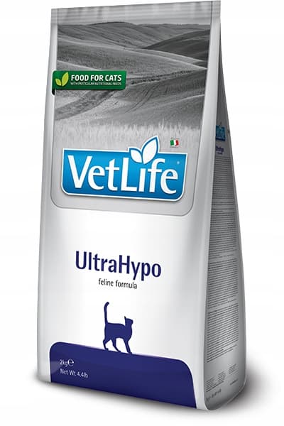 Farmina Vet Life ULTRAHYPO torrfoder för katter 2 kg