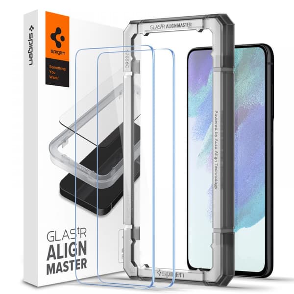 SPIGEN ALM GLAS.TR HÆRDET GLAS 2-PAK GALAXY S21 FE