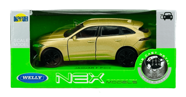 WELLY JAGUAR F-PACE KULTA 1:34 43726