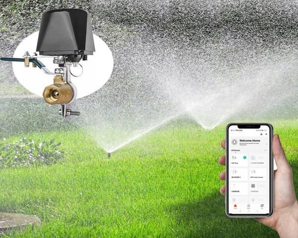 WiFi TUYA Smart vandgasventilstyring