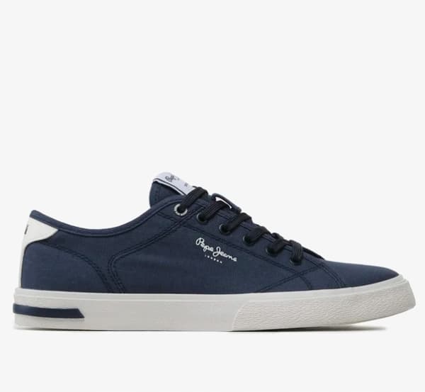 Pepe jeans keton road herresneakers marineblå 45 AWE