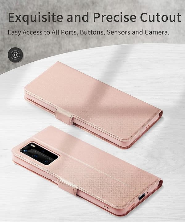 PINK LUKKET ETUI TIL HUAWEI P40 PRO