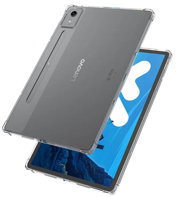 TRANSPARENT SILIKONE BAGSIDER til Lenovo Idea Tab Pro 12.7 12.7" 2025