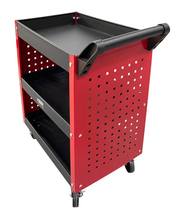 AWTOOLS METALLITYÖPAJAKÄRRY 3 TASOA + REIJITYS