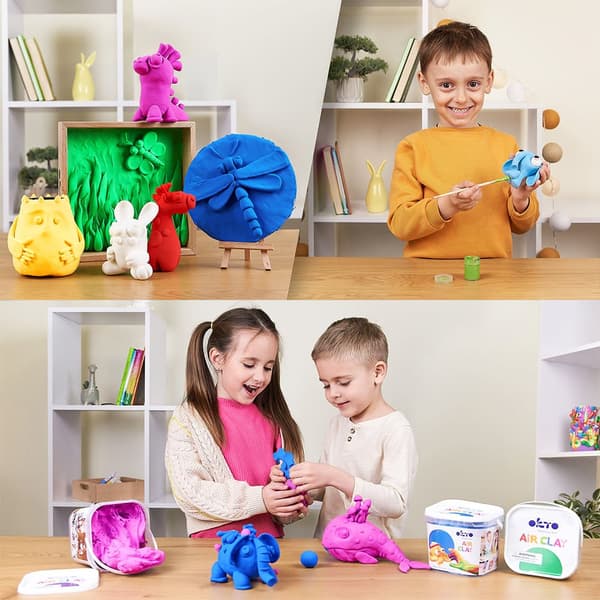 Blå Play-Doh 910ml Okto För Barn