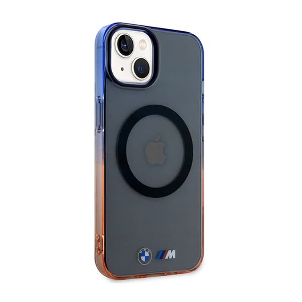 BMW Gradient Bumper MagSafe - iPhone 14 Plus-skal (grått)