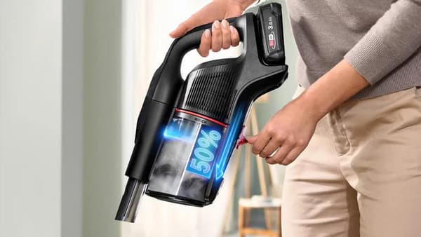 Vertikaldammsugare BOSCH BCS931BQC Svart