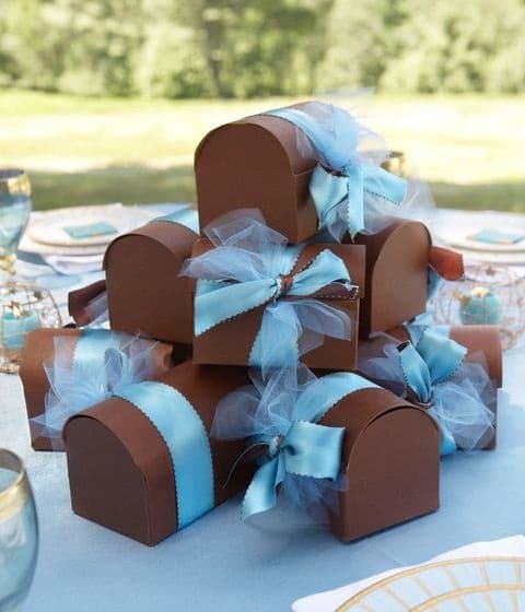 Satinbånd 24 mm, mørkerosa