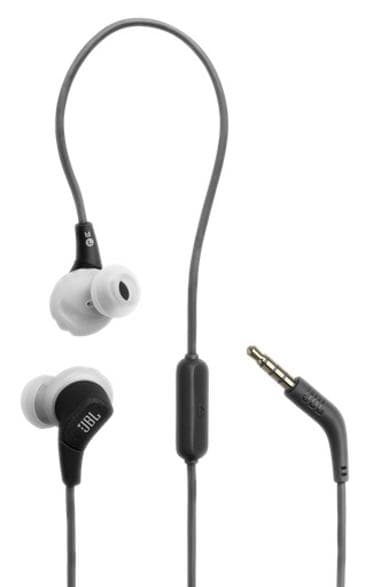 JBL Endurance Run 3 -langalliset kuulokkeet, musta ja harmaa