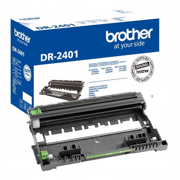 Tromle til Brother DR-2401 printer, sort